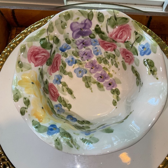 Fluted Bowl Jardine by Tabletops Unlimited - Picture 7 of 8